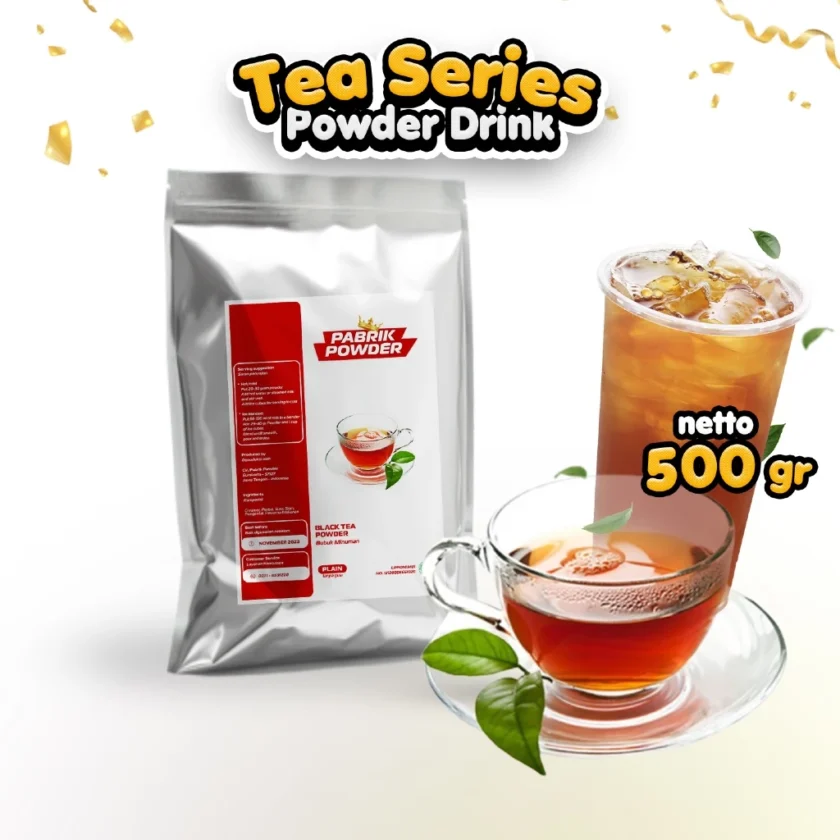 Powder Aneka Rasa Teh 500 gr , Tea series Powder Drink