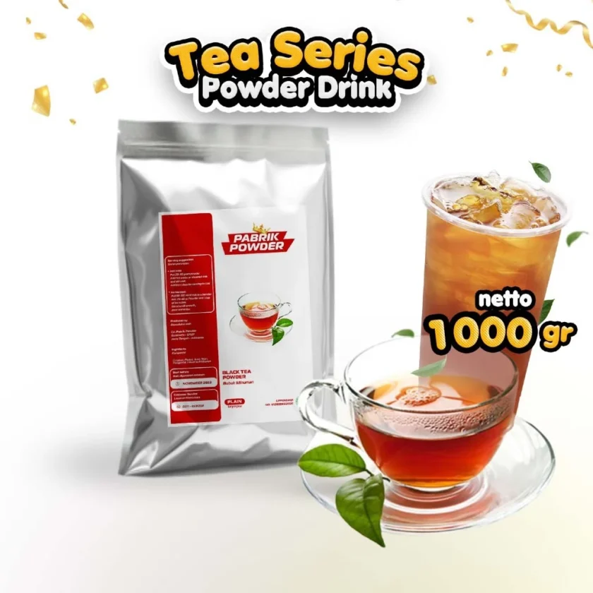 Powder Aneka Rasa Teh 1 Kg , Tea series Powder Drink