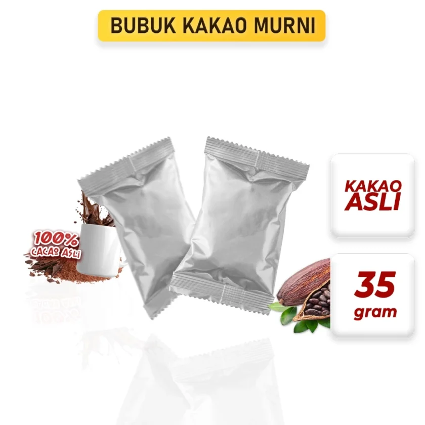 Cocoa Powder Coklat Bubuk sachet 35 gram/ Kakao bubuk Pabrik Powder