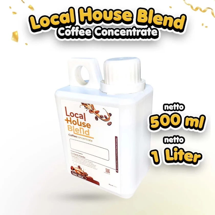 Local House Blend Coffee Concentrate, Konsentrat Kopi