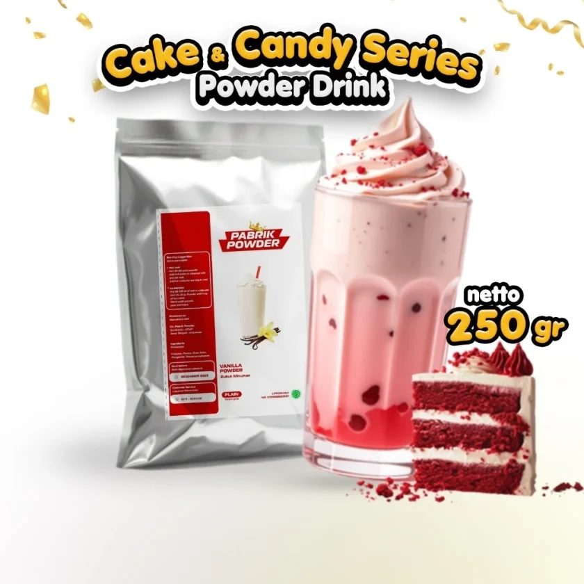 Powder Permen Dan Kue 250 gr Bubuk Minuman, Powder Drink Cake And Candy Series